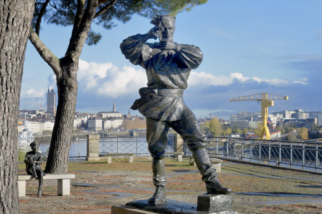La statue du Capitaine N&eacute;mo &mdash; Rodolphe Delaroque | Nantes M&eacute;tropole &mdash; 2018